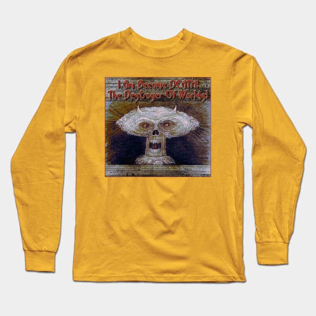 Atomic Skullbomb! Long Sleeve T-Shirt by JEAndersonArt